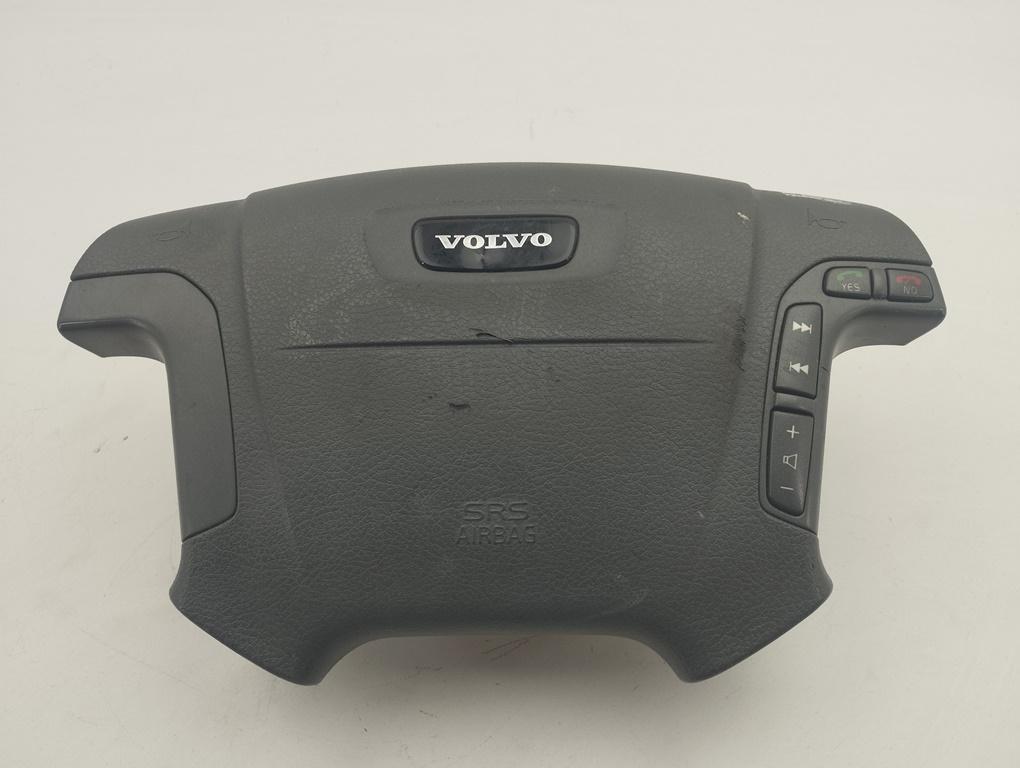 подушка безопасности водителя Volvo S80 1999, 2.0 л., бензин, МКПП, чёрный, седан, 8638146