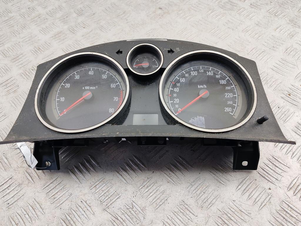 приборная панель Opel Astra H 2004, 1.8 л., бензин, МКПП, синий, хетчбэк 5 дв., 13142786