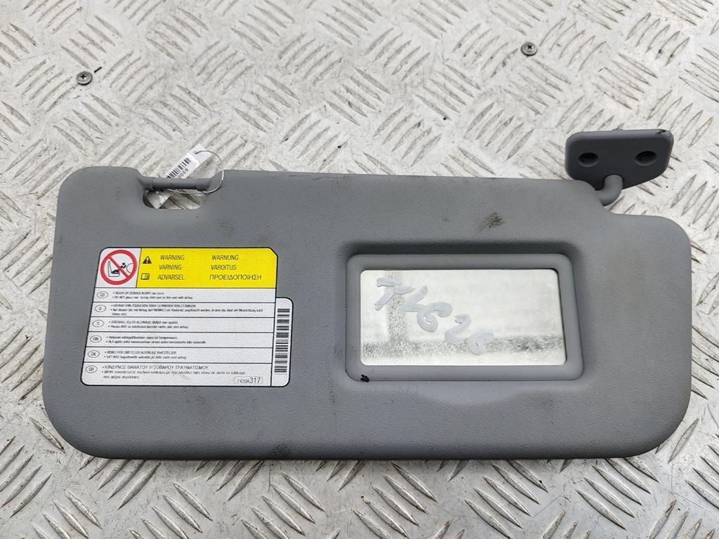 козырек солнцезащитный Mitsubishi Colt 2007, 1.5 л., дизель, робот, синий, хетчбэк 5 дв., 7430A317