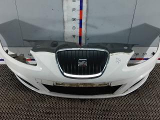 бампер передний SEAT Leon 2 поколение [рестайлинг] 2009, 2.0 л., бензин, МКПП, хетчбэк 5 дв.
