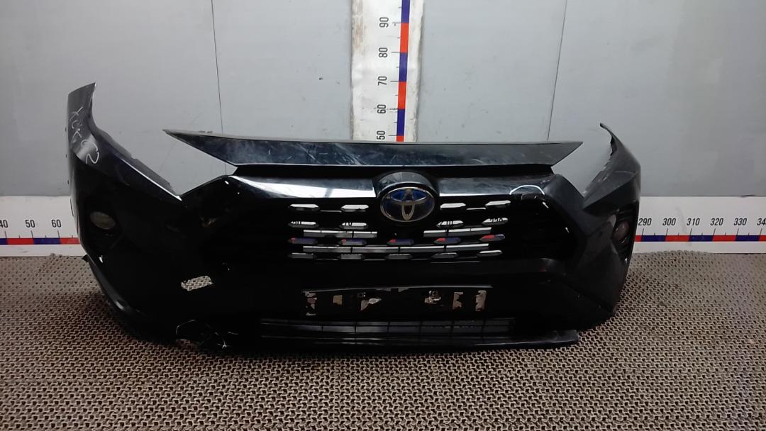 бампер передний Toyota RAV4 5 поколение (XA50) 2021, 2.5 л., бензин, АКПП, внедорожник 5 дв., 521194A918 - фото №1