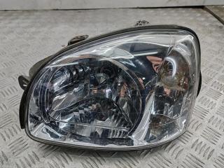 фара левая Hyundai Santa Fe 1 поколение (SM) 2001, 2.0 л., дизель, МКПП, коричневый, внедорожник 5 дв.