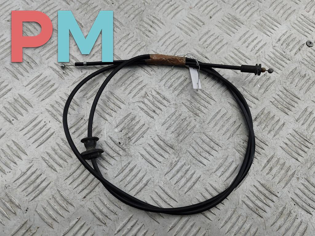 трос капота Volkswagen Transporter T4 1997, 2.5 л., дизель, МКПП, зелёный, микроавтобус, 701823531C - фото №1