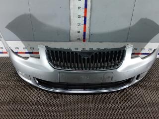 бампер передний Skoda Superb 2 поколение 2009, 2.0 л., дизель, АКПП, хетчбэк 5 дв.