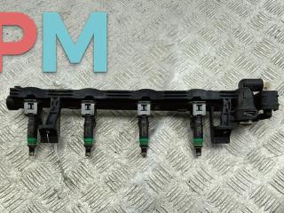 Форсунка топливная (комплект) Ford Focus 2 поколение [рестайлинг] 2007, 1.6 л., i, бензин, МКПП, чёрный, хетчбэк 5 дв., 98MF9F593BC