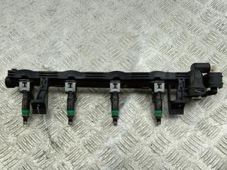 Форсунка топливная (комплект) Ford Focus 2 поколение [рестайлинг] 2007, 1.6 л., i, бензин, МКПП, чёрный, хетчбэк 5 дв., 98MF9F593BC