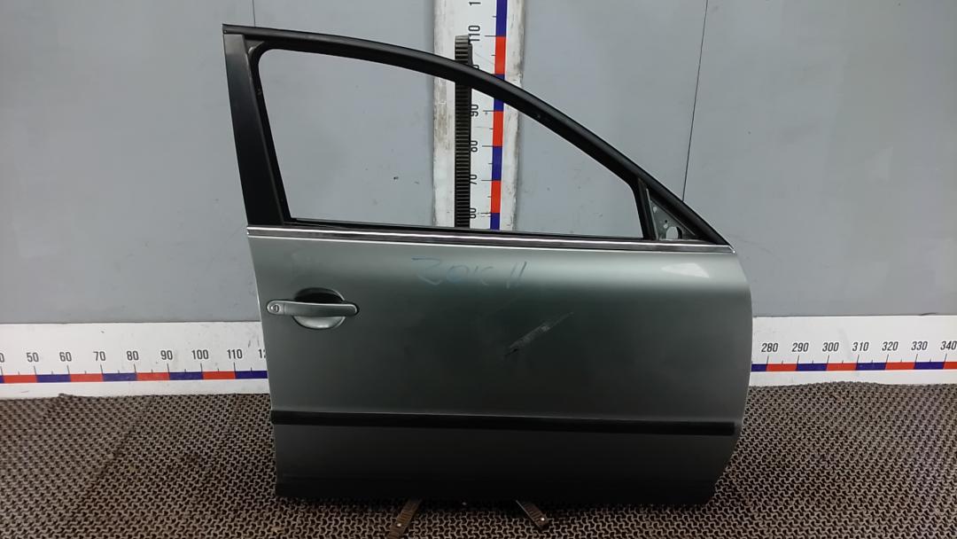 дверь передняя правая Volkswagen Passat B6 2005, 1.9 л., дизель, МКПП, седан - фото №1