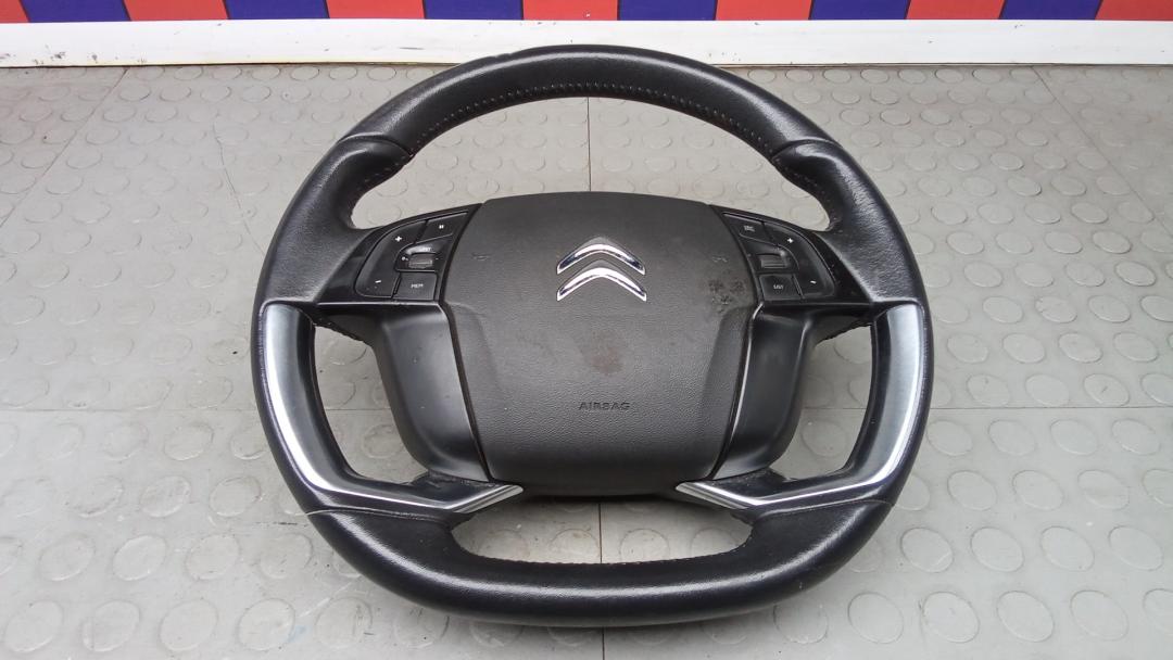 руль Citroen C4 Grand Picasso 2 поколение 2014, 1.6 л., дизель, МКПП, минивэн - фото №1