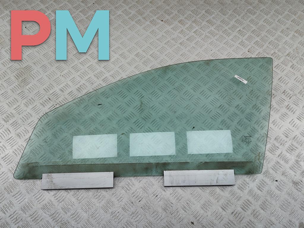 стекло двери передней левой Volvo V70 2 поколение 2001, 2.3 л., бензин, АКПП, чёрный, универсал - фото №1