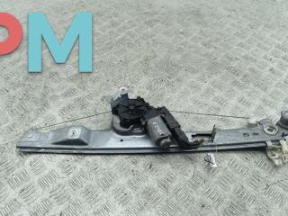 стеклоподъемник электрический передний левый Renault Scenic 2 поколение 2005, 1.9 л., дизель, МКПП, чёрный, минивэн