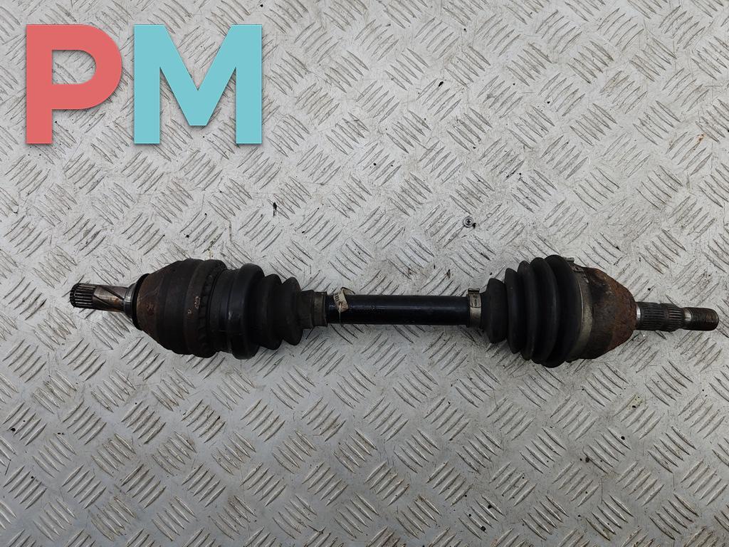 полуось передняя левая (приводной вал, ШРУС) Opel Astra H 2004, 1.8 л., бензин, МКПП, синий, хетчбэк 5 дв. - фото №1