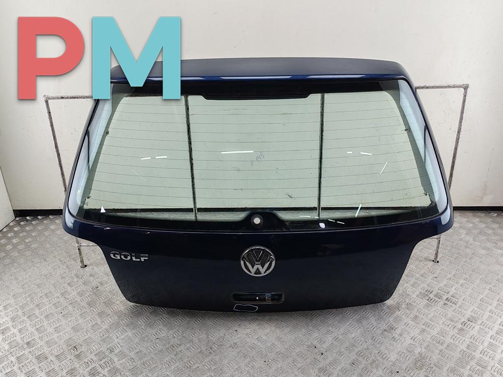 крышка багажника Volkswagen Golf 4 поколение 2002, синий, хетчбэк 3 дв. - фото №1