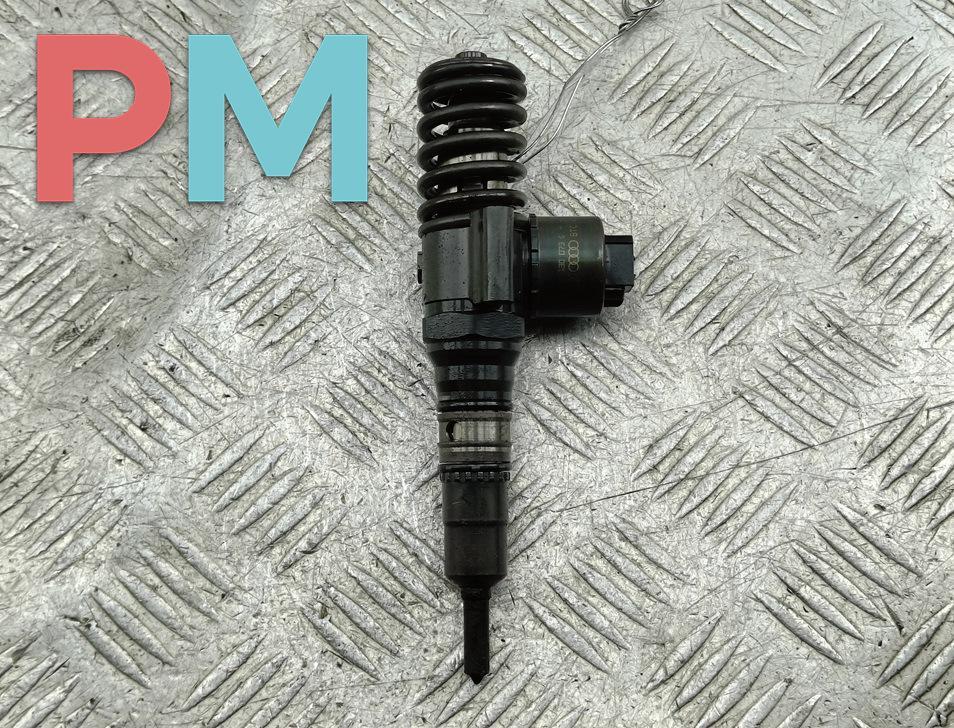 форсунка Audi A4 B7 2005, 2.0 л., дизель, МКПП, чёрный, универсал, 03G130073G, 0414720404 - фото №1