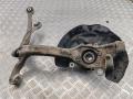 Кулак (корпус ступицы) передний левый Audi A6 4F/C6 2007, 2.7 л., дизель, МКПП, серый, универсал - фото №2