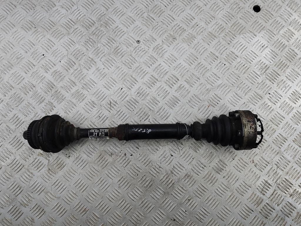 полуось передняя левая (приводной вал, ШРУС) Audi A4 B5 1997, 1.8 л., бензин, МКПП, синий, универсал, 8D0407271OA