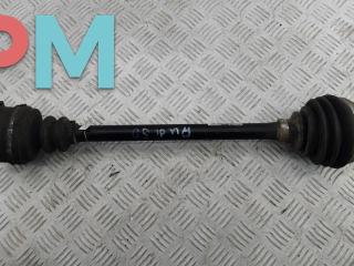 полуось передняя правая (приводной вал, ШРУС) Audi A4 B6 2003, 2.5 л., дизель, МКПП, красный, универсал, 8E0407272B