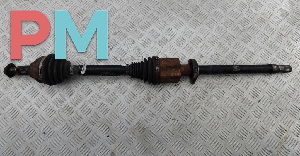 полуось передняя правая (приводной вал, ШРУС) Opel Zafira 2 поколение (B) 2006, 1.9 л., дизель, МКПП, серый, минивэн - фото №1