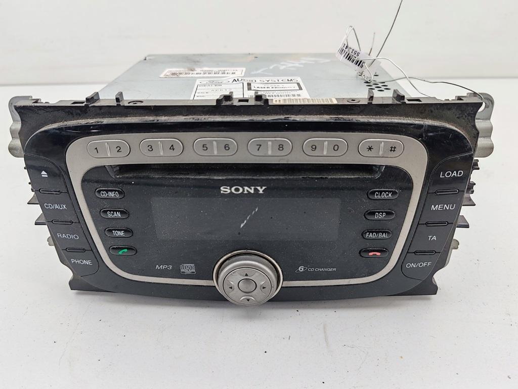 магнитола Ford Mondeo 4 поколение 2007, 2.0 л., дизель, МКПП, чёрный, универсал, 7S7T18C939BE - фото №1