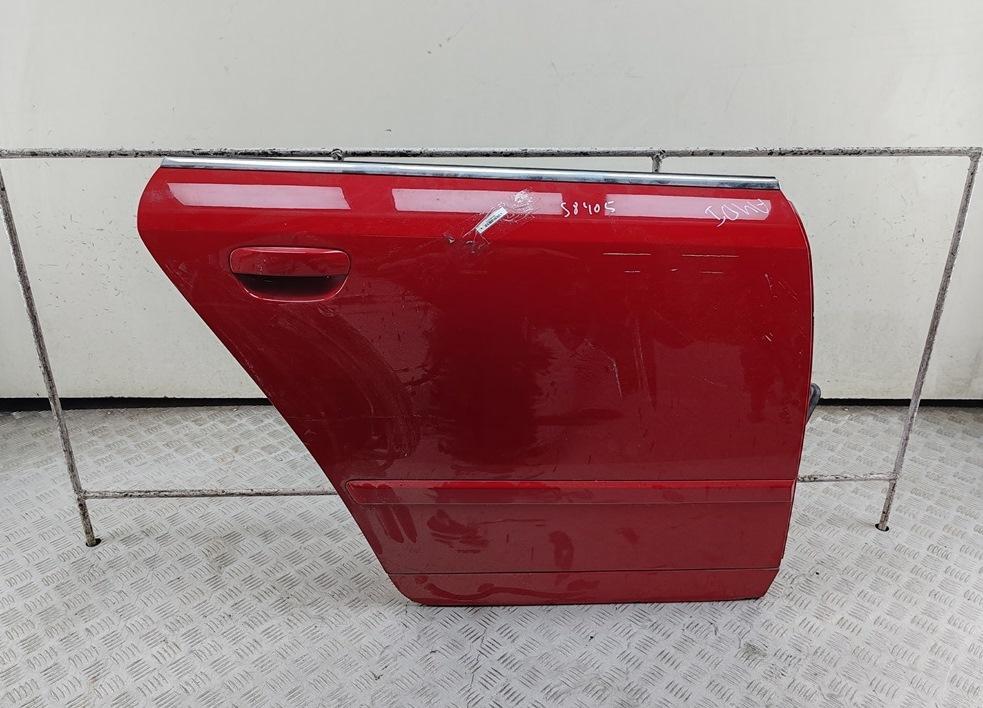 дверь сдвижная Audi A4 B6 2003, красный, универсал