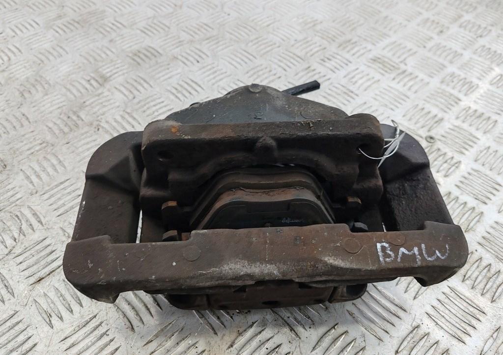суппорт передний левый BMW 7 E65/E66 2003, 4.4 л., бензин, АКПП, зелёный, седан