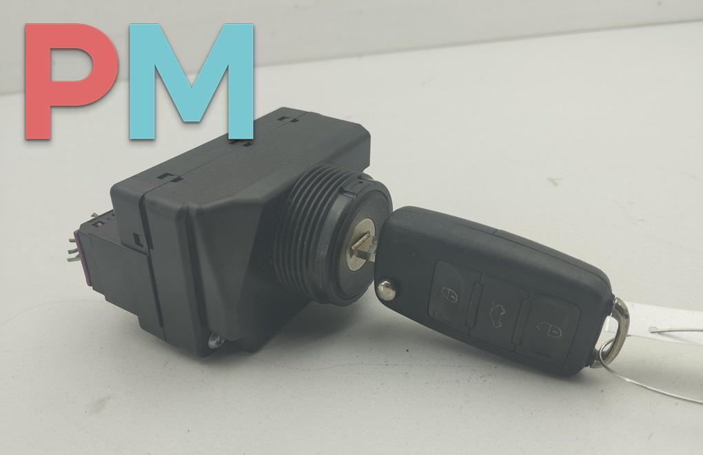 замок зажигания Audi A8 D3/4E 2003, 4.2 л., бензин, АКПП, синий, седан, 3D0905865H - фото №1