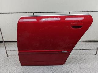 дверь сдвижная Audi A4 B6 2003, красный, универсал