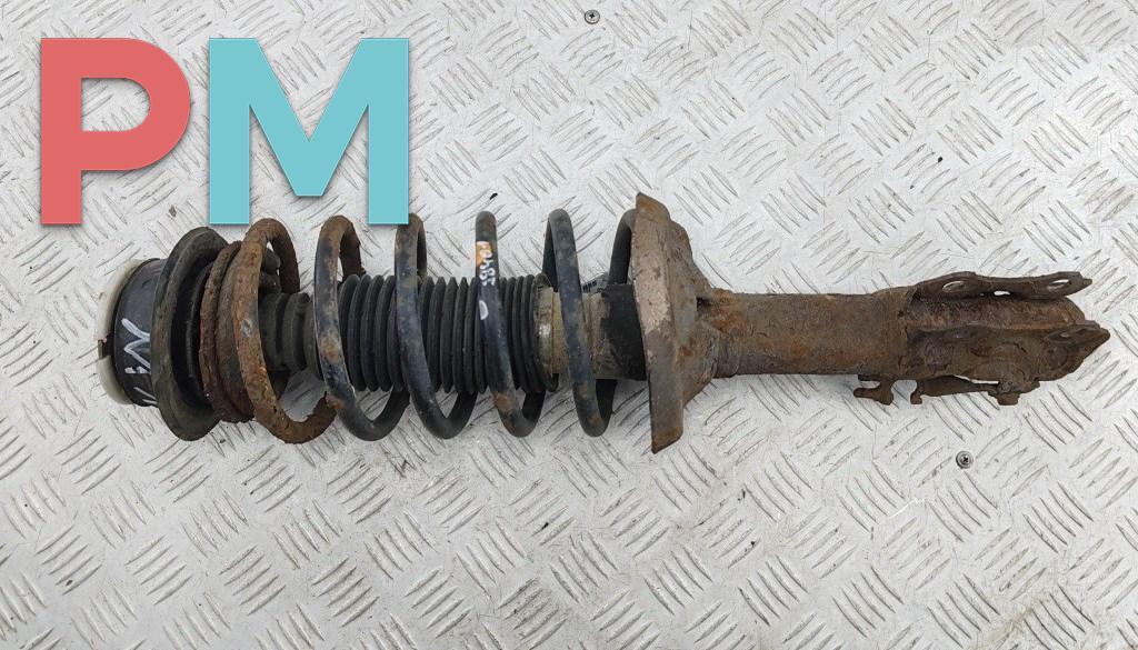 стойка передняя Volkswagen Golf 3 поколение 1994, 1.6 л., бензин, МКПП, красный, хетчбэк 5 дв., 1H0413031 - фото №1
