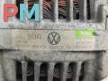 генератор Volkswagen Golf 3 поколение 1994, 1.6 л., бензин, МКПП, красный, хетчбэк 5 дв., 037903023G - фото №6