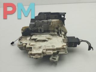 замок двери передней левой SEAT Leon 2 поколение [рестайлинг] 2010, 1.6 л., дизель, МКПП, серый, хетчбэк 5 дв.