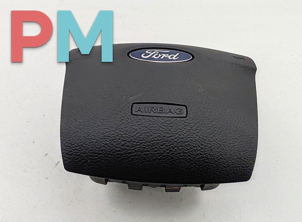 подушка безопасности водителя Ford Mondeo 4 поколение 2008, 2.0 л., бензин, МКПП, чёрный, седан, 6M21-U042B85 - фото №1