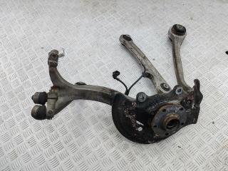 Кулак (корпус ступицы) передний левый Audi A8 D3/4E 2003, 4.2 л., бензин, АКПП, синий, седан