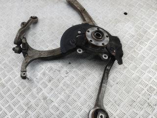 Кулак (корпус ступицы) передний правый Audi A8 D3/4E 2003, 4.2 л., бензин, АКПП, синий, седан, 4E0258