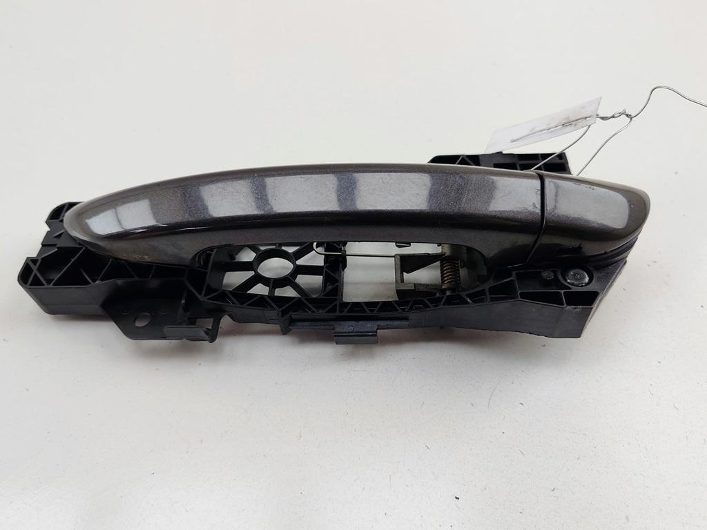 ручка наружная задняя левая Volkswagen Passat B6 2005, 2.0 л., бензин, АКПП, чёрный, универсал, 3C0837885J - фото №1