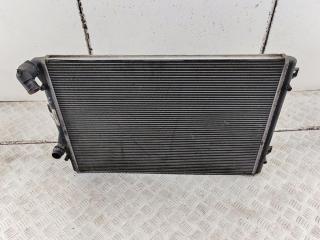 радиатор охлаждения Volkswagen Passat B6 2007, 1.8 л., бензин, МКПП, серый, универсал, 1K0121253L