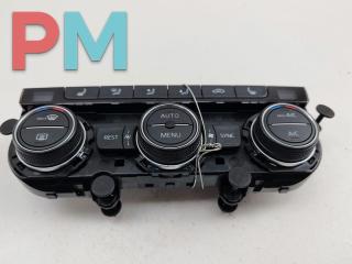 блок управления печки / климат-контроля Volkswagen Tiguan 2 поколение 2016, 2.0 л., дизель, АКПП, коричневый, внедорожник 5 дв., 5NA907044K