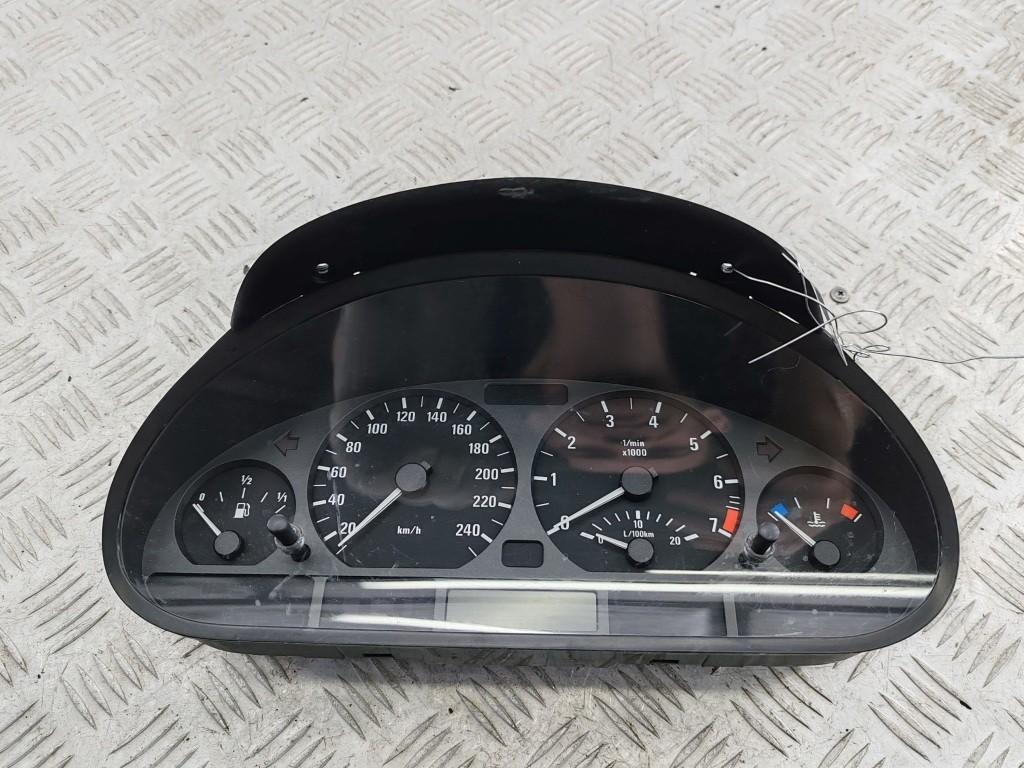 приборная панель BMW 3 E46 2003, 2.2 л., бензин, МКПП, чёрный, универсал, 6932894, 0263639114