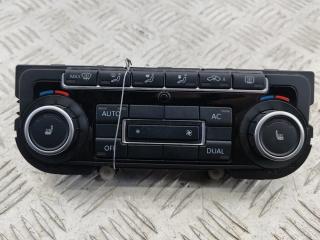 блок управления печки / климат-контроля Volkswagen Golf 6 поколение 2009, 1.4 л., бензин, АКПП, чёрный, хетчбэк 3 дв., 5K0907044AK