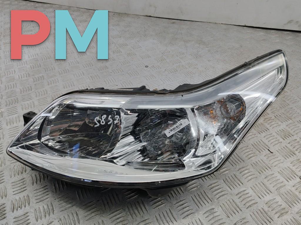 фара левая Citroen C4 1 поколение 2007, 1.4 л., бензин, МКПП, чёрный, хетчбэк 5 дв., 89902310 - фото №1
