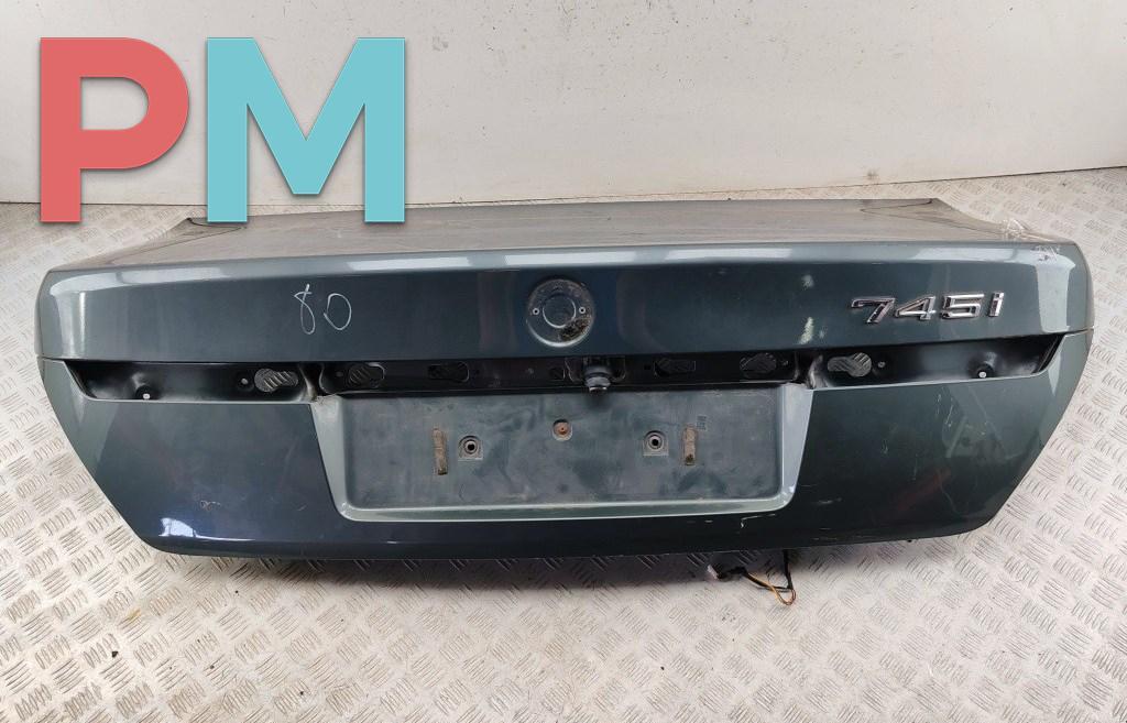 крышка багажника BMW 7 серия E65/E66/E67 2003, зелёный, седан - фото №1