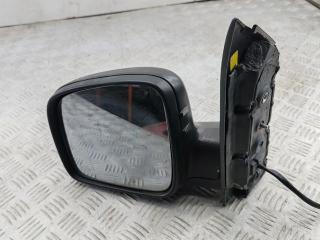 зеркало левое Volkswagen Caddy 3 поколение 2006, 2.0 л., бензин, МКПП, красный, фургон