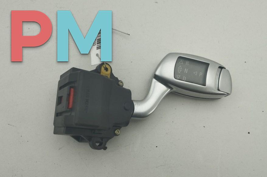 Рукоятка (ручка кулисы) КПП BMW 7 серия E65/E66/E67 2003, 4.4 л., бензин, АКПП, зелёный, седан, 4114183 - фото №1