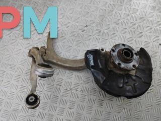 Кулак (корпус ступицы) передний левый Audi A4 B6 2003, 2.5 л., дизель, МКПП, красный, универсал
