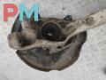 Кулак (корпус ступицы) передний левый Audi A4 B6 2003, 2.5 л., дизель, МКПП, красный, универсал - фото №4