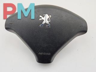 подушка безопасности водителя Peugeot 307 1 поколение [рестайлинг] 2007, 1.6 л., дизель, МКПП, серый, универсал, 96821872ZR