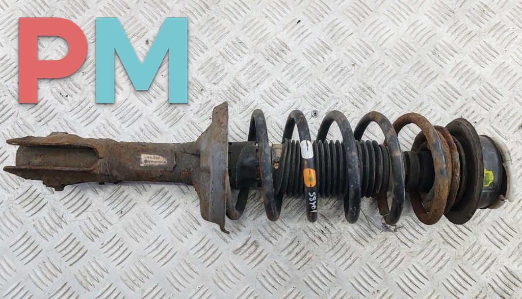 стойка передняя Volkswagen Golf 3 поколение 1994, 1.6 л., бензин, МКПП, красный, хетчбэк 5 дв., 1H0413031 - фото №1