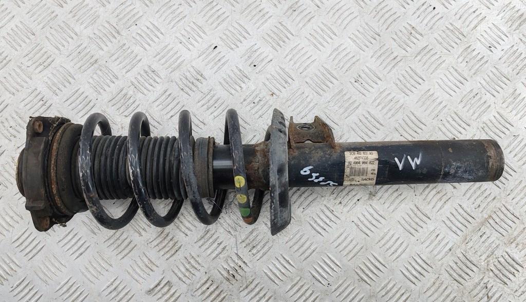 стойка передняя Volkswagen Passat B6 2009, 2.0 л., дизель, АКПП, серый, универсал, 3C0413031AS