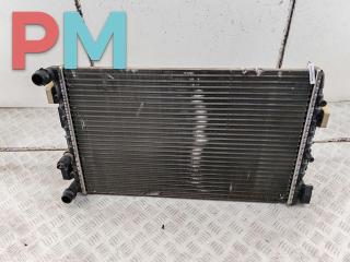 радиатор охлаждения Skoda Fabia 2 поколение (5J) 2009, 1.4 л., бензин, МКПП, чёрный, универсал, 6Q0121253Q