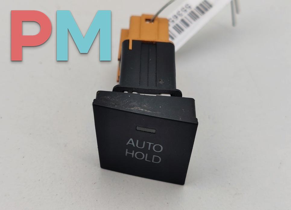 кнопка ручного тормоза (ручника) Volkswagen Passat B6 2009, 2.0 л., дизель, АКПП, серый, универсал, 3C0927227B - фото №1