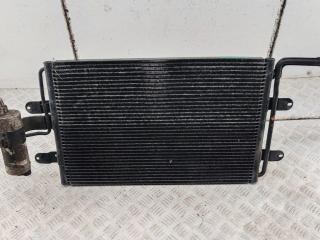 радиатор кондиционера Volkswagen Golf 4 поколение 2001, 1.6 л., бензин, МКПП, серый, универсал, 1J0820411D