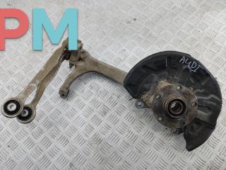Кулак (корпус ступицы) передний левый Audi A4 B6 2003, 2.5 л., дизель, МКПП, красный, универсал